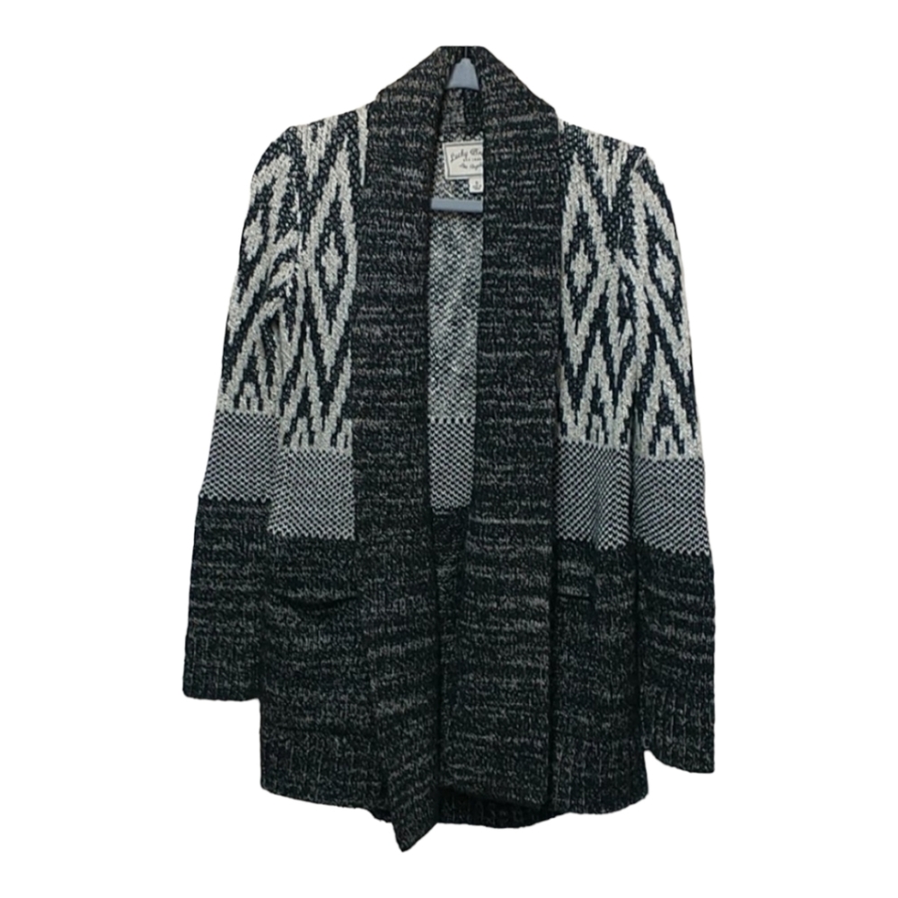 Lucky Brand stargaze wool blend open cardigan